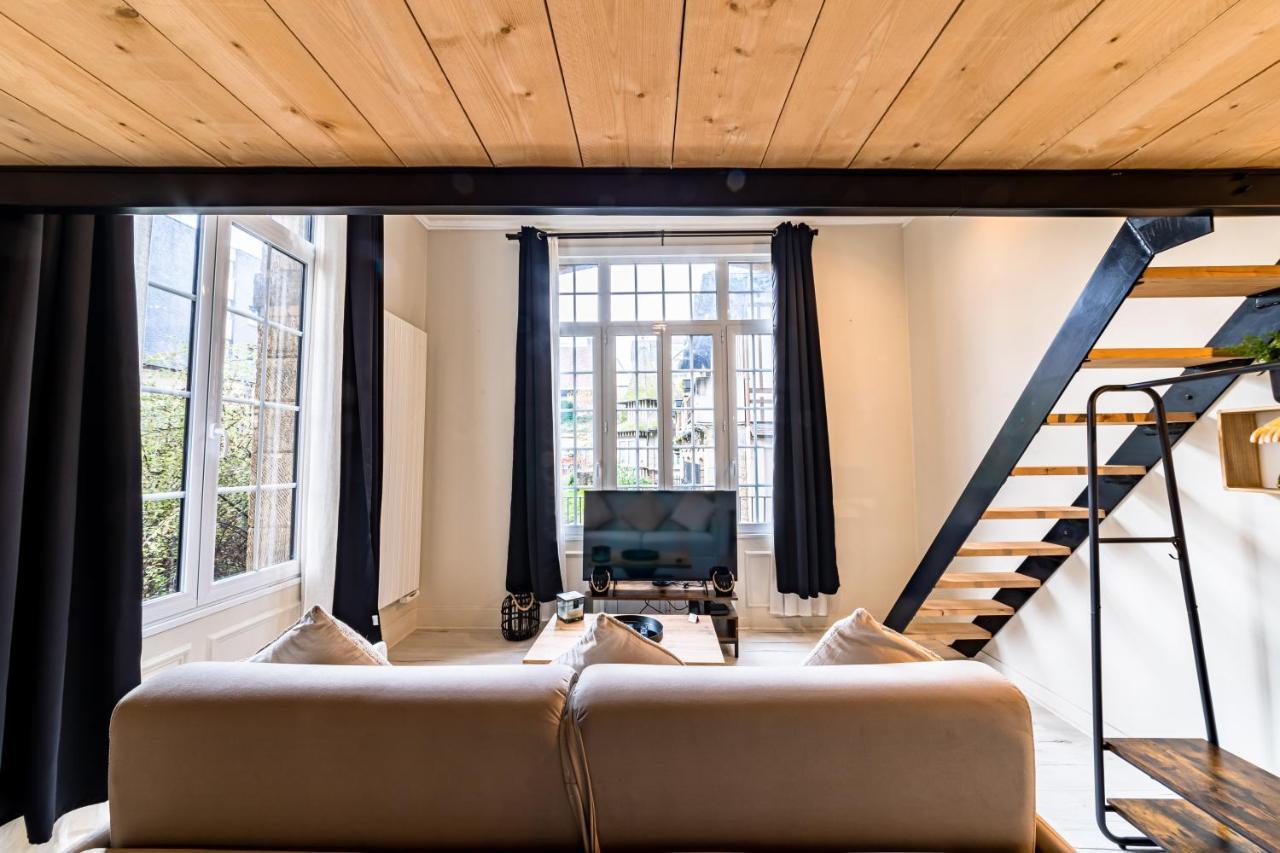 Le Chateau Senard, Studio Cosy 23 M2 Au Calme Proche Gare - 3 Min Rouen Bagian luar foto